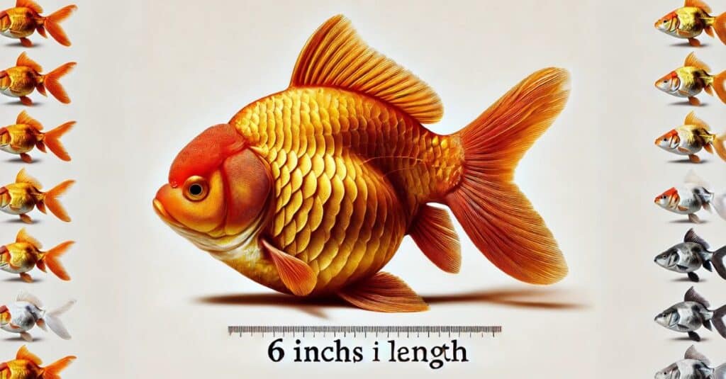 Goldfish 6 Inches Long