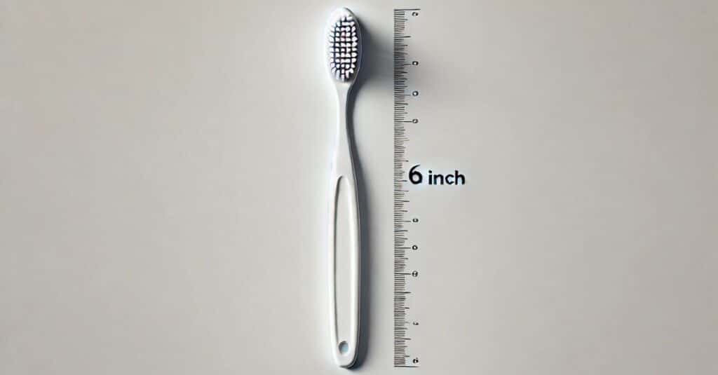 Toothbrush 6 Inches Long