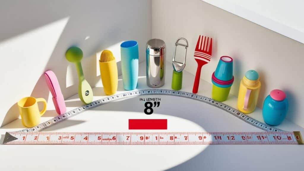 common things that are 8 inch long