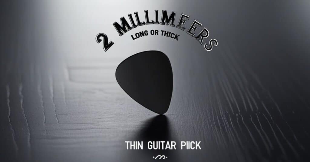 Thin Guitar Pick